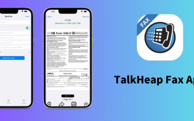 TalkHeap launches a fax app to improve productivity by sending & receiving faxes via mobile phone or tablet