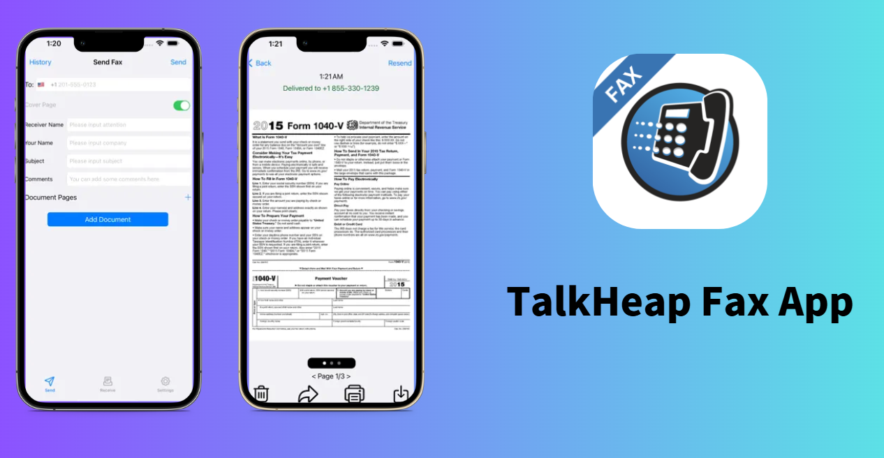 TalkHeap launches a fax app to improve productivity by sending & receiving faxes via mobile phone or tablet